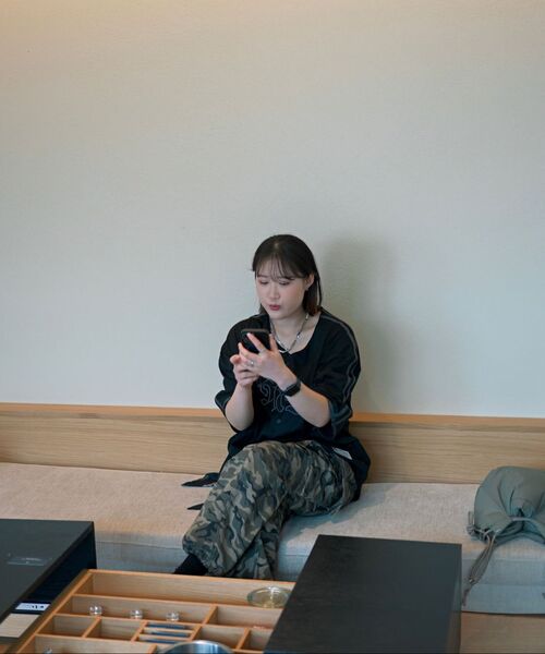 NOMANUAL(NOMANUAL)の「SMOKE BALL MESH JERSEY - BLACK(シャツ/ブラウス・レディース・その他・MEDIUM/LARGE/X-LARGE)」の9枚目の写真