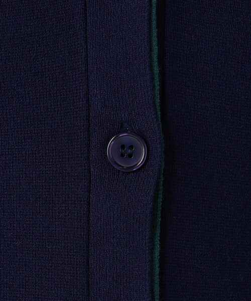 Afternoon Tea（アフタヌーンティー）の「レイヤード風カーディガンニット（カーディガン/ボレロ・レディース・ネイビー/グレー/ブルー・MEDIUM）」の10枚目の写真