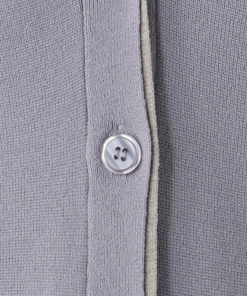 Afternoon Tea（アフタヌーンティー）の「レイヤード風カーディガンニット（カーディガン/ボレロ・レディース・ネイビー/グレー/ブルー・MEDIUM）」の12枚目の写真