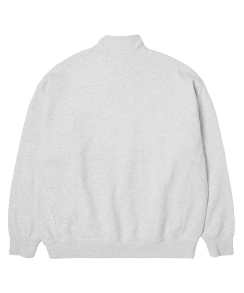 HUF(ハフ)の「ARCH ENZYME 1/4 ZIP FLEECE(その他トップス・メンズ・ブラック/ヘザーグレー・S/M/L/XL/XXL)」の4枚目の写真