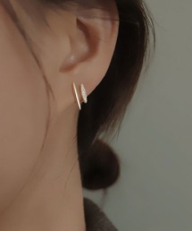 YU-KA:ダブルラインピアス double line pierce