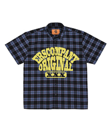 ERSCO（イーアルエスコ）の「オリジナルチェックシャツ_ブラック（シャツ/ブラウス）」