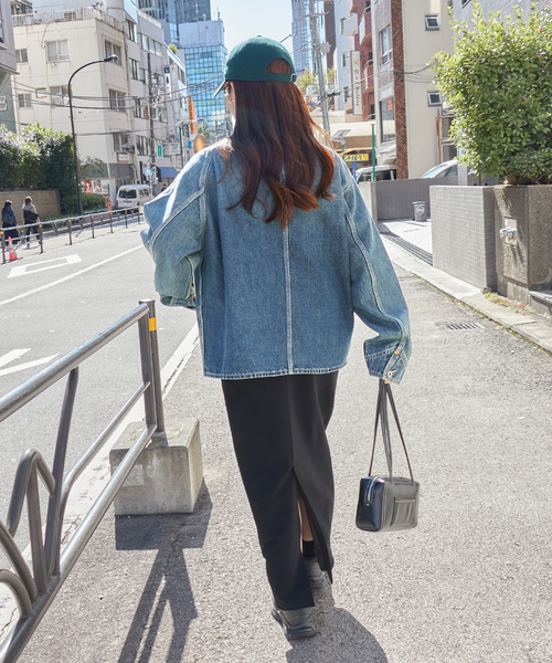 Levi's（リーバイス）の「《追加》別注【LEVI’S(R)/リーバイス(R)】UNION ENGINEER CARDIGAN（デニムジャケット・レディース・ライトブルー・MEDIUM/X-LARGE）」の16枚目の写真