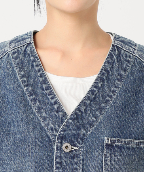 Levi's（リーバイス）の「《追加》別注【LEVI’S(R)/リーバイス(R)】UNION ENGINEER CARDIGAN（デニムジャケット・レディース・ライトブルー・MEDIUM/X-LARGE）」の18枚目の写真