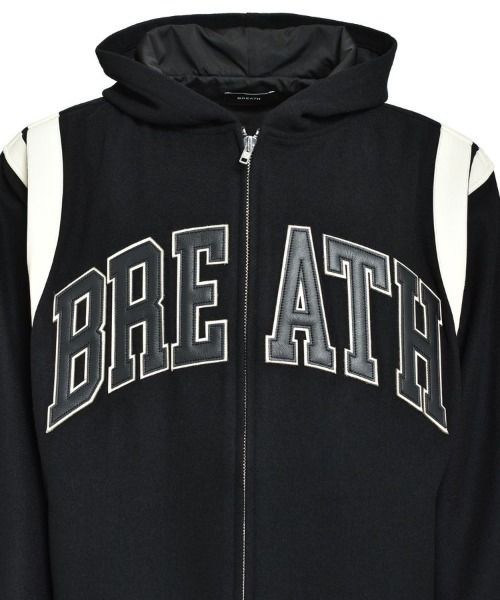 ジャケット・アウター BREATH ARCH LOGO VERSITY JACKET BREATH ARCH LOGO VERSITY JACKET スタジャン BREATH - ブレス】 ARCH