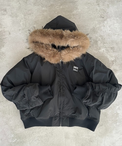 shrita(シュリータ)の「N2Bファー付きブルゾン(ブルゾン・キッズ・ブラック/カーキ・FREE)」の18枚目の写真