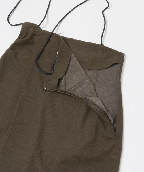 KBF（ケイビーエフ）の「2WAYペンシルスカート（スカート・レディース・チャコールグレー/ブラウン・ONE）」の13枚目の写真