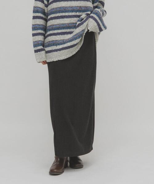 KBF（ケイビーエフ）の「2WAYペンシルスカート（スカート・レディース・チャコールグレー/ブラウン・ONE）」の21枚目の写真