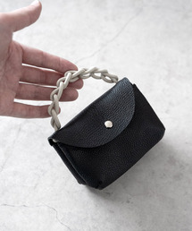 ability（アビリティ）の「SENTI センティ / SHRINK LEATHER CHAIN HANDLE POUCH シュリンクレザーチェーンハンドルポーチ / 3043（ポーチ）」