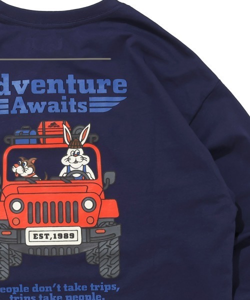 KRIFF MAYER（クリフメイヤー）の「【綿100%】クリフラビットロンT(車)（Tシャツ/カットソー・メンズ・オフホワイト/チャコール/ミント/イエロー/ネイビー・LARGE/MEDIUM/X-LARGE）」の5枚目の写真