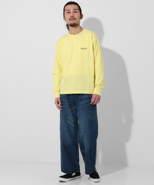 KRIFF MAYER（クリフメイヤー）の「【綿100%】クリフラビットロンT(車)（Tシャツ/カットソー・メンズ・オフホワイト/チャコール/ミント/イエロー/ネイビー・LARGE/MEDIUM/X-LARGE）」の8枚目の写真