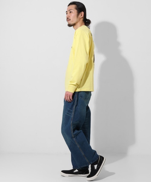 KRIFF MAYER（クリフメイヤー）の「【綿100%】クリフラビットロンT(車)（Tシャツ/カットソー・メンズ・オフホワイト/チャコール/ミント/イエロー/ネイビー・LARGE/MEDIUM/X-LARGE）」の9枚目の写真