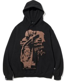 NOT4NERD(�m�b�g�t�H�[�i�[�h)��Waiting For You Pullover Hood - Black(�p�[�J�[)