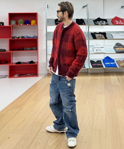 EXTRAORDINARY（エクストラオーディナリー）の「HERITAGE CHECK CARDIGAN RED（カーディガン/ボレロ・メンズ・その他・MEDIUM/LARGE/X-LARGE）」の16枚目の写真