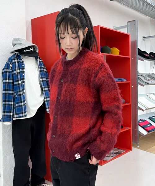 EXTRAORDINARY（エクストラオーディナリー）の「HERITAGE CHECK CARDIGAN RED（カーディガン/ボレロ・メンズ・その他・MEDIUM/LARGE/X-LARGE）」の10枚目の写真