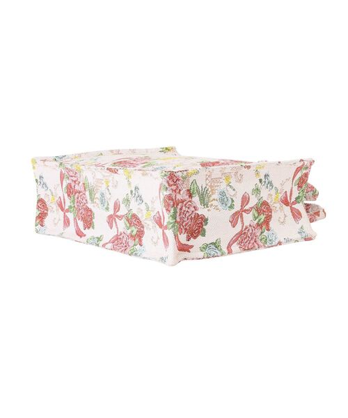 Maison de FLEUR（メゾンドフルール）の「フラワーガーデン柄ゴブランスクエアトートバッグ（ハンドバッグ・レディース・マルチ・FREE）」の8枚目の写真
