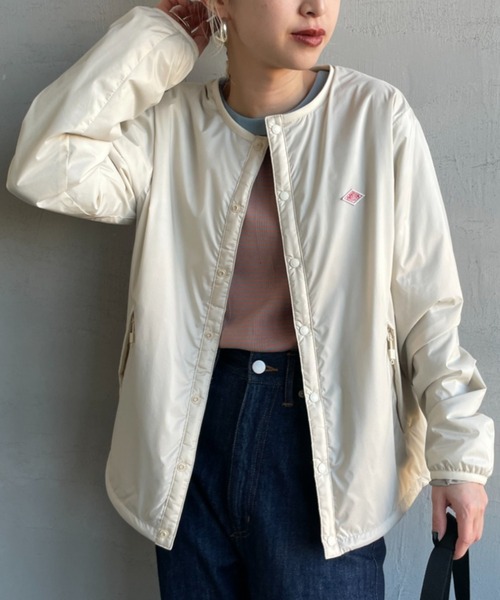 にゃおっチ DANTONノーカラージャケット Danton（ダントン） ジャケット ノーカラージャケット DANTON: WLP