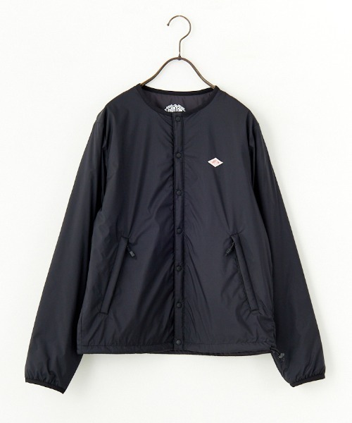 DANTON/ダントン] ナイロンタフタ インサレーションノーカラー