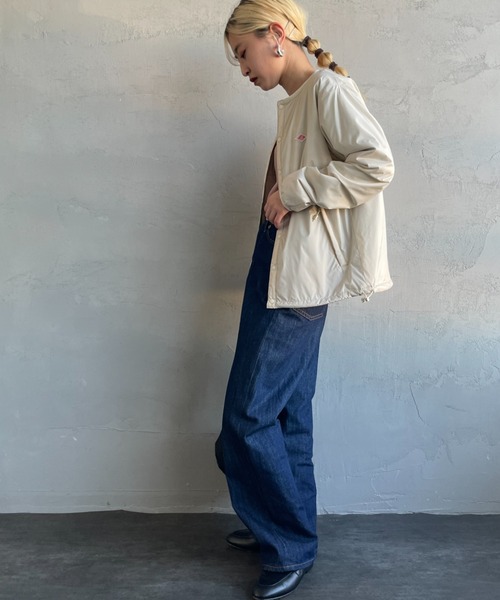 DANTON/ダントン] ナイロンタフタ インサレーションノーカラー