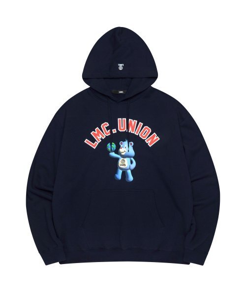 UNION BEAR HOODIE navy