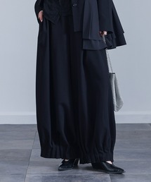 kOhAKU | 【セットアップ対応】『裾ゴムタックワイドパンツ』(その他パンツ)