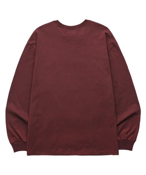 VANNWORKS(バンワークス)の「A.H POINT ロングスリーブ (VLS0210) バーガンディ(Tシャツ/カットソー・レディース・その他・SMALL/MEDIUM/LARGE/X-LARGE/XX-LARGE)」の2枚目の写真