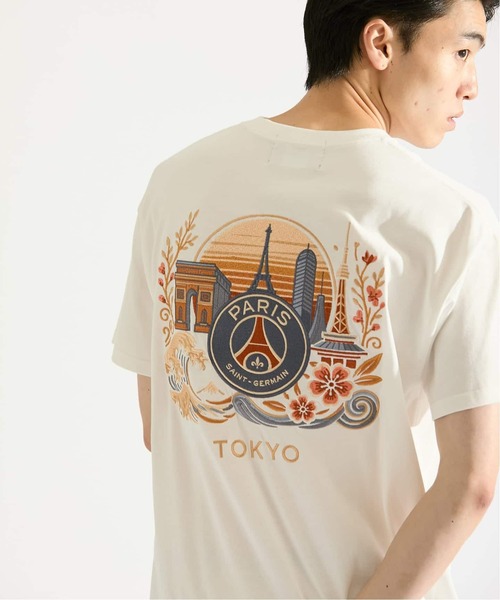 PARIS SAINT-GERMAIN(パリサンジェルマン)の「【Paris Saint-Germain / パリ・サン=ジェルマン】 JP URBAN MIRAGE TEE(Tシャツ/カットソー・メンズ・ブラック/ネイビー/ホワイト・LARGE/MEDIUM)」の20枚目の写真