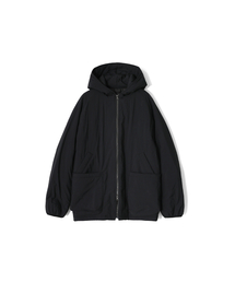 Moscow Water Repellent Padding Hoodie Jacket Black Navy