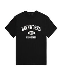 アーチオリジナル 半袖Tシャツ (VS0021) ブラック_ホワイト