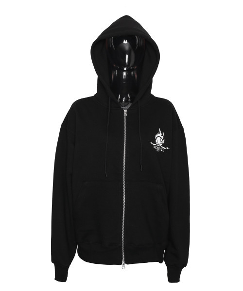 DUCKDIVE(ダックダイブ)の「D HOOP 2way フードパーカー(パーカー・レディース・その他・LARGE/MEDIUM)」の1枚目の写真