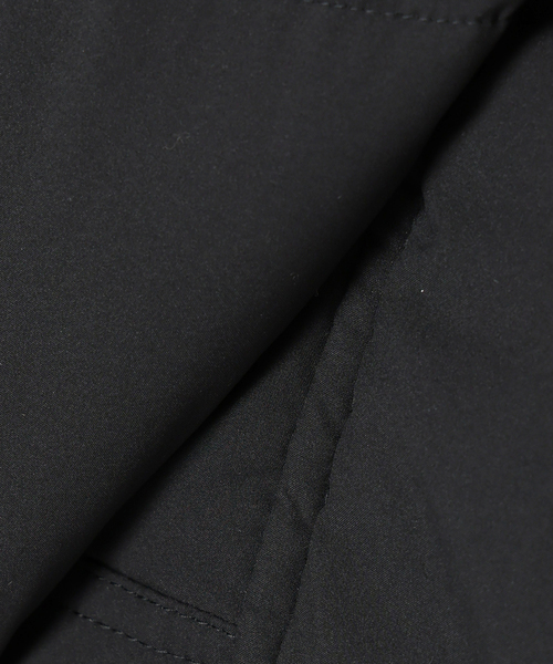 La TOTALITE（ラトータリテ）の「ストレッチミドルダウン（ダウンジャケット/コート・レディース・ブラック/ベージュ系その他・FREE）」の7枚目の写真