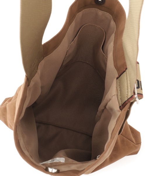 OUTDOOR PRODUCTS（アウトドアプロダクツ）の「【OUTDOOR PRODUCTS/アウトドアプロダクツ別注】スウェード調2WAYトートバッグ（トートバッグ・レディース・ブラウン/キナリ・FREE）」の18枚目の写真