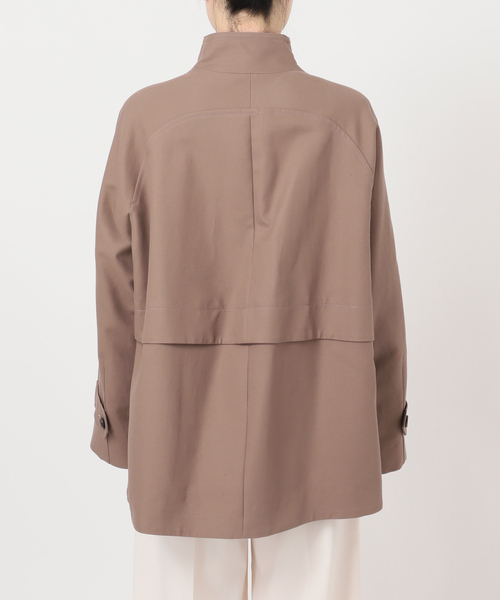 Noble(ノーブル)の「《追加》コットンダブルクロススタンドショートコート(その他アウター・レディース・ベージュ/カーキ/アイボリー・38/36)」の21枚目の写真