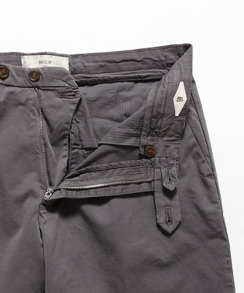 BRILLA per il gusto(ブリッラペルイルグースト)の「BRIGLIA 1949 / コットンポリエステル ショーツ(その他パンツ・メンズ・ホワイト/チャコールグレー/ブラウン・54/52/50/48/46/44/42)」の10枚目の写真