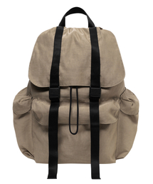 BOHEMIAN BACKPACK L (BEIGE) / RECYCLED