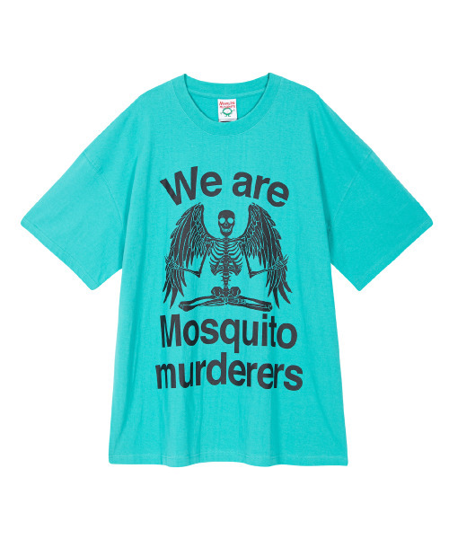 MOSQUITO MURDERERS(モスキートマーダラーズ)の「We are Mosquito murderers BIG T-SHIRT -Green(Tシャツ/カットソー・メンズ・その他・OS)」の1枚目の写真