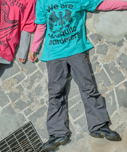 MOSQUITO MURDERERS(モスキートマーダラーズ)の「We are Mosquito murderers BIG T-SHIRT -Green(Tシャツ/カットソー・メンズ・その他・OS)」の5枚目の写真