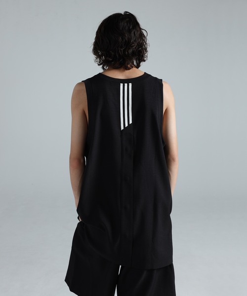 Y-3（ワイスリー）の「Y-3 ELEGANT BASKETBALL JERSEY（Tシャツ/カットソー・メンズ・ブラック・MEDIUM/X-LARGE/LARGE/SMALL/X-SMALL/XX-LARGE）」の2枚目の写真