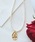 Rosy luce�i���[�W�[���[�`�F�j�́uPEARL ROSE PLATE NECKLACE�i�y�^�����[�Y�v���[�g�l�b�N���X�j�i�l�b�N���X�j�v�b�S�[���h