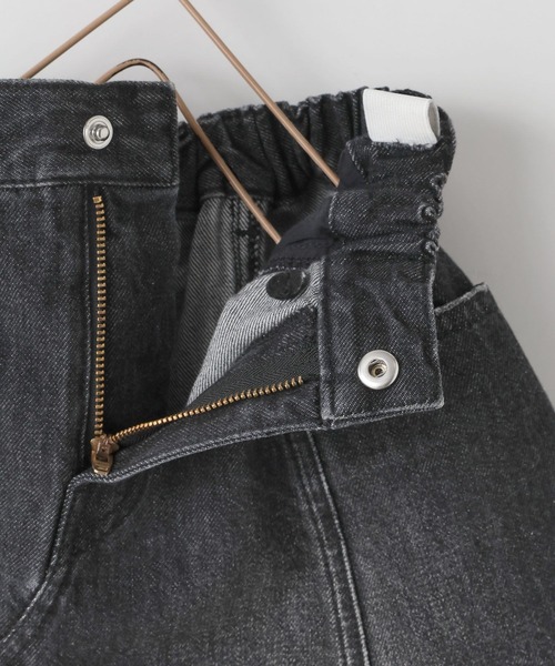 LOWRYS FARM(ローリーズファーム)の「サイドポケットデニムスカート 607548(デニムスカート・キッズ・ブルー/ワンウォッシュ/ブラック・110cm/120cm/130cm/140cm/150cm)」の16枚目の写真