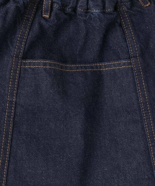 LOWRYS FARM(ローリーズファーム)の「サイドポケットデニムスカート 607548(デニムスカート・キッズ・ブルー/ワンウォッシュ/ブラック・110cm/120cm/130cm/140cm/150cm)」の20枚目の写真
