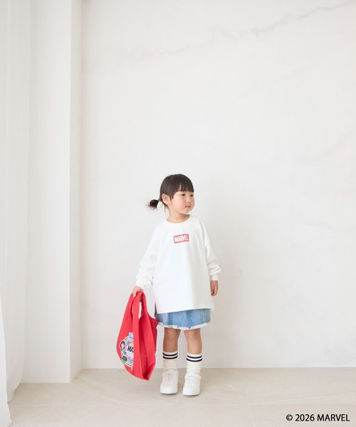 LOWRYS FARM(ローリーズファーム)の「サイドポケットデニムスカート 607548(デニムスカート・キッズ・ブルー/ワンウォッシュ/ブラック・110cm/120cm/130cm/140cm/150cm)」の21枚目の写真