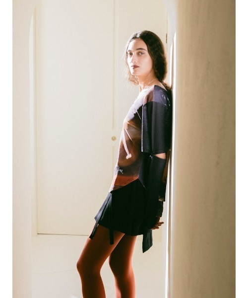 sahara（サハラ）の「2way Sleeve Art Print Top（Tシャツ/カットソー・レディース・その他3/その他2/その他1/その他4・FREE）」の9枚目の写真