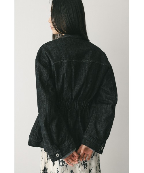 STYLEMIXER（スタイルミキサー）の「ペプラムデニムジャケット（デニムジャケット・レディース・インディゴブルー/ブラック・SMALL/MEDIUM）」の13枚目の写真