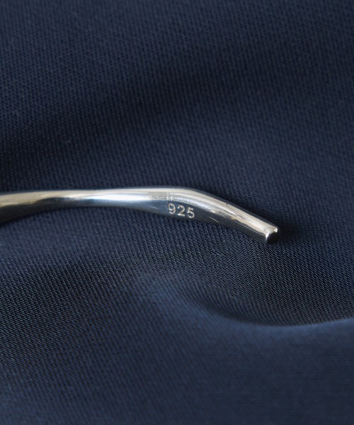 COLLAGE GALLARDAGALANTE（コラージュガリャルダガランテ）の「Sivelle./Silver925ラウンドバングル（バングル/リストバンド・レディース・シルバー・FREE）」の11枚目の写真