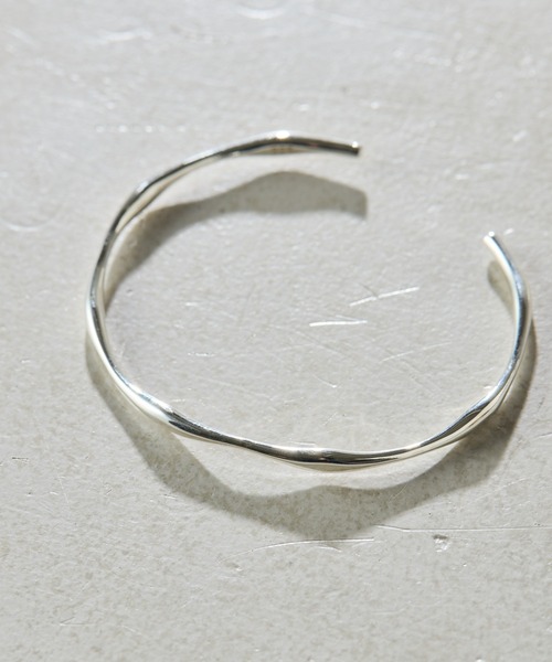 COLLAGE GALLARDAGALANTE（コラージュガリャルダガランテ）の「Sivelle./Silver925ラウンドバングル（バングル/リストバンド・レディース・シルバー・FREE）」の4枚目の写真