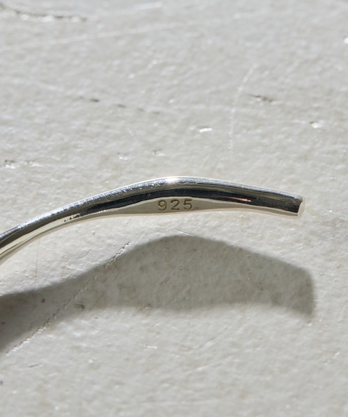 COLLAGE GALLARDAGALANTE（コラージュガリャルダガランテ）の「Sivelle./Silver925ラウンドバングル（バングル/リストバンド・レディース・シルバー・FREE）」の6枚目の写真