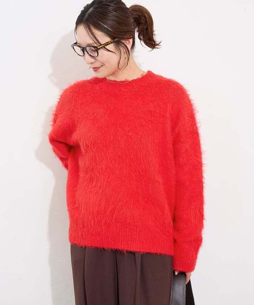 JOURNAL STANDARD シャギークルーネックセーター セール】《WEB限定追加2》シャギークルーネックプルオーバー（ニット