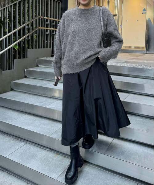 セール】《WEB限定追加2》シャギークルーネックプルオーバー（ニット