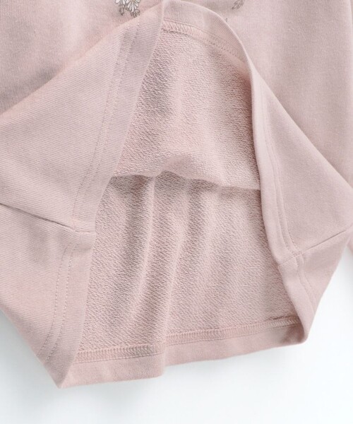 BRANSHES(ブランシェス)の「【ブランシェスmini】アソート薄手トレーナー(スウェット・キッズ・ラベンダー/ピンク/アイボリー/ライトピンク/ブラック・110/120/130/80/90/100)」の9枚目の写真